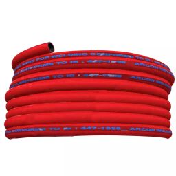 Arcon 8mm Red Thermoplastic Rubber Hose for Welding, ARC-2152 Length - 10Mtr-42