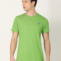 Masculino Latino Green Cotton Regular Fit T-Shirt-picture-37