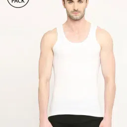 Vip White Regular Fit Vest - Pack Of 3-image-59