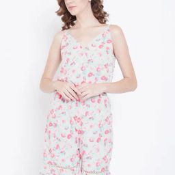 DODO & MOA White Printed Jumpsuit-image-88