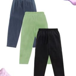 Kiddopanti Boys Multicolor Cotton Regular Fit Pyjamas - Pack of 3-image-70