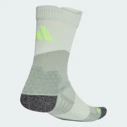 adidas Green RUNxBOOST Color Block Mid Socks - M-picture-25