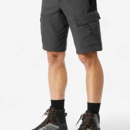 Forclaz by Decathlon Carbon Grey Slim Fit Sports Shorts-image-26