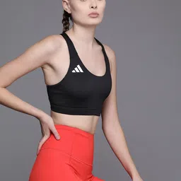 ADIDAS Adizero Essentials Run Medium-support Bra-image-6