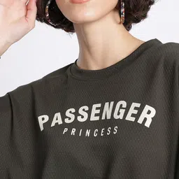 glitchez Vibe Check Self-Design Printed Cropped Sweatshirt image 3