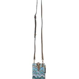 Hie Multicolor Textured Medium Sling Handbag-46