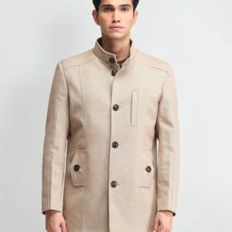 Arrow Sport Beige Solid Casual Jackets And Blazers-image-73