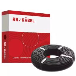 RR Kabel LS0H-EBXL 4 Sq.mm 1 Core Halogen Free Flame Retardant Cable Black 200 m-image-59