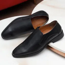 Louis Stitch Men's Black Formal Loafers-picture-20