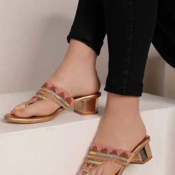 Shezone Women's Pink Thong Sandals-image-1