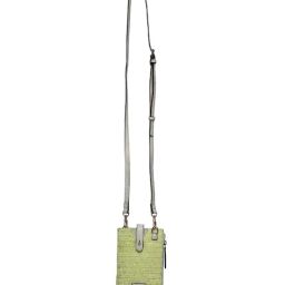 Hie Lime green Textured Medium Sling Handbag-picture-40