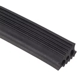 RS PRO Black EPDM Edging Strip, 20m Model No 8372123 (1 Roll of 20 m)-52