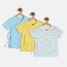 MINIKLUB Kids Multicolor Printed Vest (Pack Of 3)-image-18