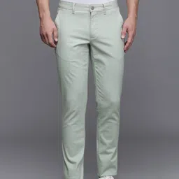 Louis Philippe Sport Men Slim Fit Smart Casual Trousers-picture-41