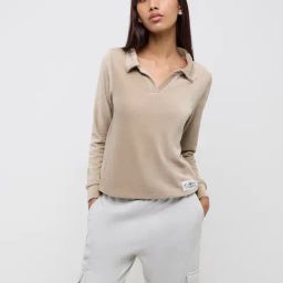 Studiofit by Westside Beige Panel-Detailed Cotton Jacket-image-88