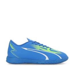 Puma Kids ULTRA PLAY TT Jr Ultra Blue & Green Football Shoes-image-42