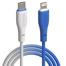HUE X - Type C To 8 Pin 20W 1M, White+Blue-40