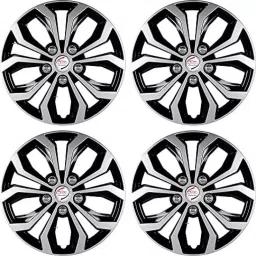 Auto Pearl DC19 R15381 mm(15 Inch) Press Type Wheel Hubcap with Retention Ring Glossy Pearl DC Wheel Cover for Maruti Ertiga LXI Petrol (Set of 4)-image-63
