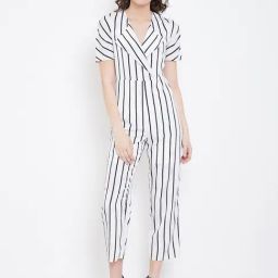 DODO & MOA White Printed Jumpsuit-image-67