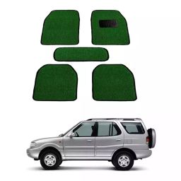 Auto Pearl HD5M278 PVC and Plastic Standard Mat for Tata Safari 2005-2015 (Green)-image-63