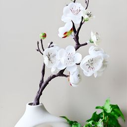 Blooming Floret White 1 Pieces Blossom Artificial Flower-image-14
