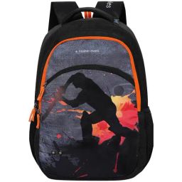 Nasher Miles Cricket Backpack for Men & Women | 3 compartment/Casual/College Bag | Black, 45L-image-92