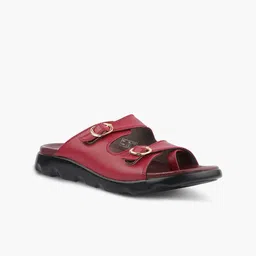 MEDIFEET Open Toe Flats-image-1