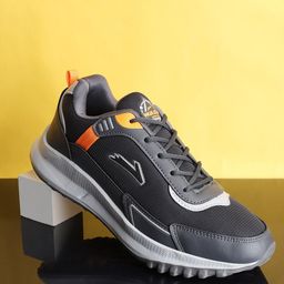 JQR Men Colourblocked Mesh Regular Sneakers-27