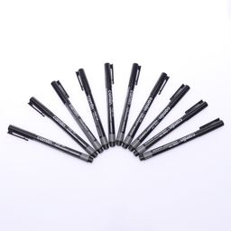 Camlin CD-DVD Marker Pen Pack of 10 - Black-image-50