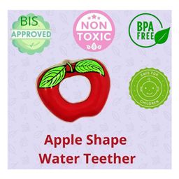Fingo Brain Apple Shape Water Teether - Red image 3