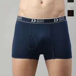 Dixcy Scott Originals 5-Pcs Pure Combed Cotton Mid-Rise Trunks DSO SWISH-TRNK-P5, BGODCB-image-68