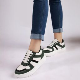 CORSICA Women Colourblocked PU Sneakers-54
