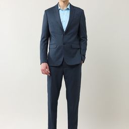 Arrow Self Design Tailored Fit Single-Breasted Two-Piece Formal Suit-0