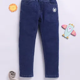 Here&Now X Game Begins Girls Slim Fit Printed Stretchable Jeans-image-67