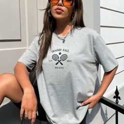 SZN Printed Cotton Short Sleeves Round Neck Oversized T-shirt-image-57