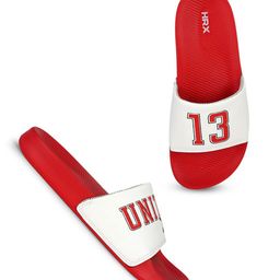 HRX by Hrithik Roshan Men Printed Sliders-image-24