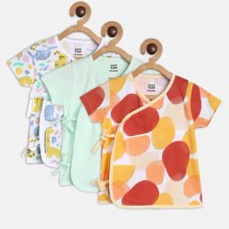 MINIKLUB Kids Multicolor Printed Vest (Pack Of 3)-image-81