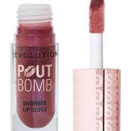 Makeup Revolution Pout Bomb Shimmer Lip Gloss Berry Lustre - 4.5 ml-22