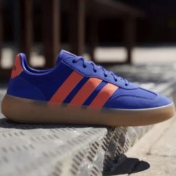 ADIDAS Men's BP 90 DECODE Blue & Impact Orange Sneakers-picture-23