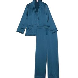 Victoria's Secret Women Satin Double -Breasted Night suit-image-44