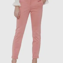 Vero Moda Red Chequered Trouser-image-20