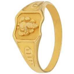 PC Jeweller Bhalla 18k Gold Ring for Men-picture-19