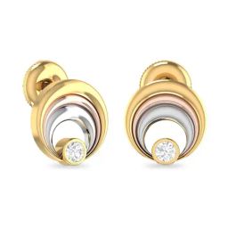 PC Jeweller Nieve 18k Gold Earrings for Women-image-1