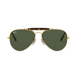 Ray-Ban 0RB3029 Green Anti-Reflective Outdoorsman Ii Aviator - 62mm-picture-31
