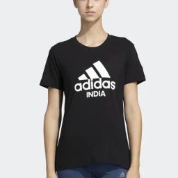 adidas Black Printed Sports T-Shirt-image-88