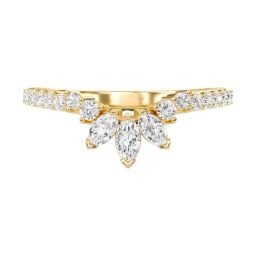 SHINE ETERNAL Lab Grown Diamond 14k (585) Yellow Gold Ring for Women-picture-19