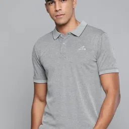 ALCIS Grey Short Sleeves Polo T-Shirt-image-49