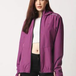 Zeel Purple Full Sleeves Rain Jacket-image-45