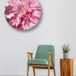 The Art House Abstract Multicolor Canvas Painting-42