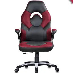 Adiko Systems Maroon & Black Stylish Gaming Chair-87